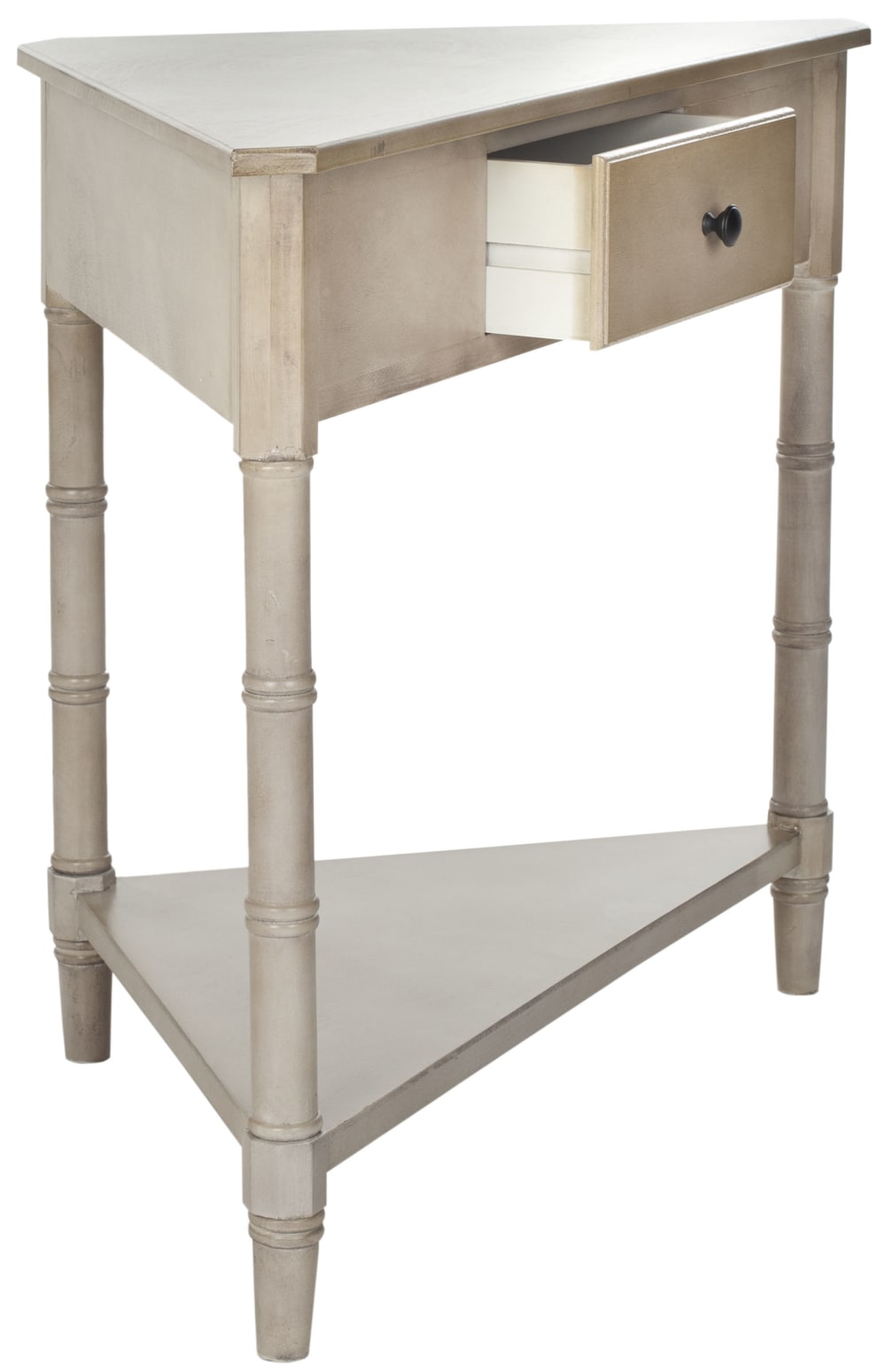 Table d'appoint en bois de pin, gris vintage Table d'appoint en bois de pin, gris vintage