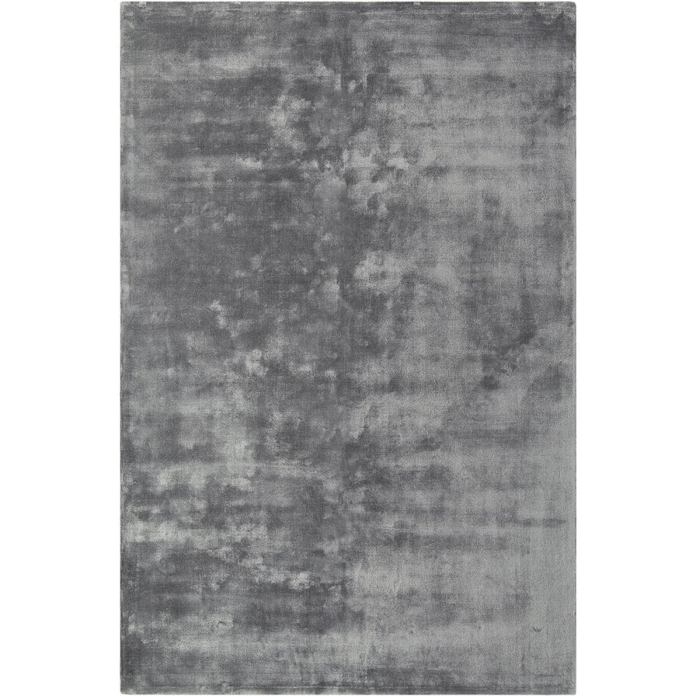 Tapis luxe designer en Viskosegris