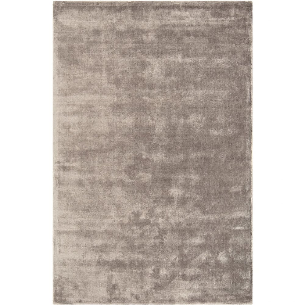 Tapis luxe designer en Viskosetaupe