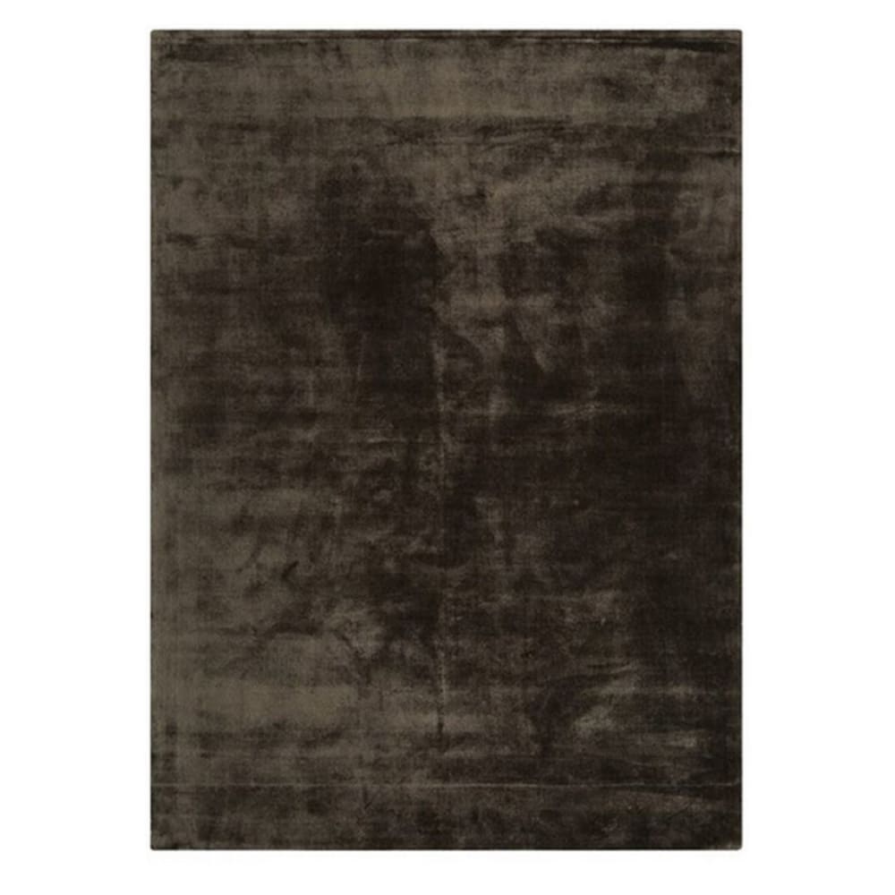 Tapis luxe designer en Viskosenoir