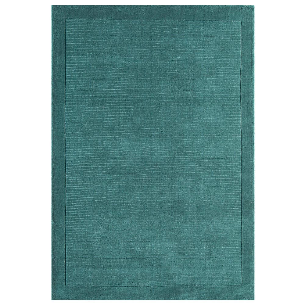 Unifarbener handgetufteter Wollteppich 160x230 cm - Maisons Du