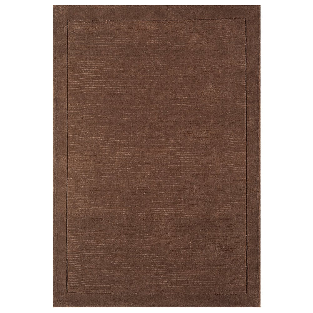 Unifarbener handgetufteter Wollteppich 160x230 cm - Maisons Du