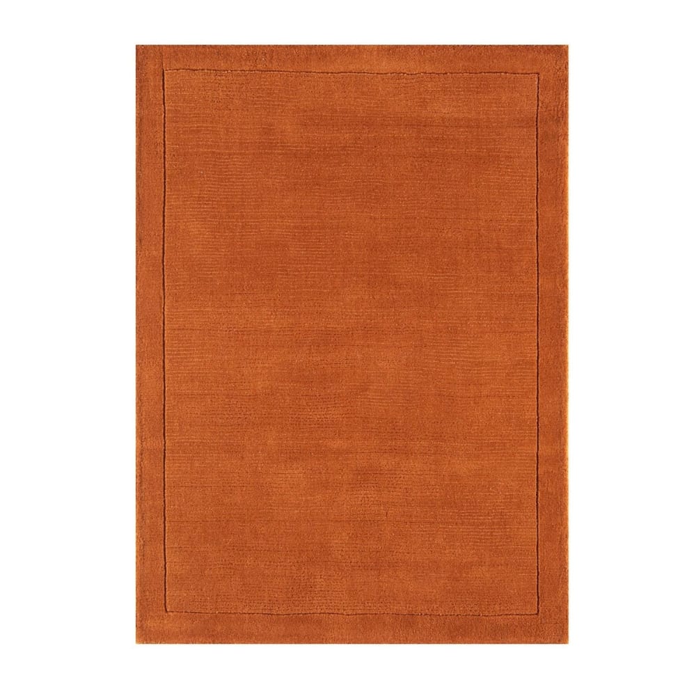 Tapis tufté main en - laine