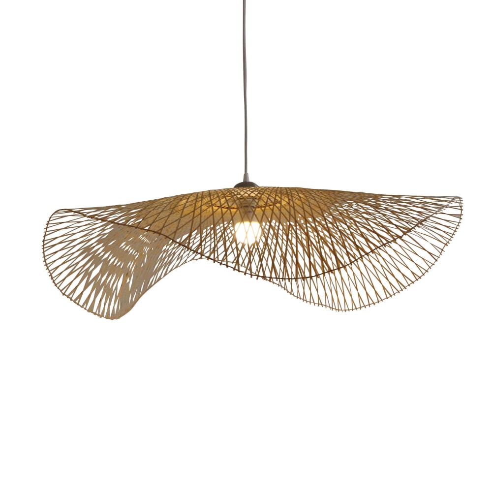 Suspension aérienne en bambou tressé 100cm - Maisons du Monde