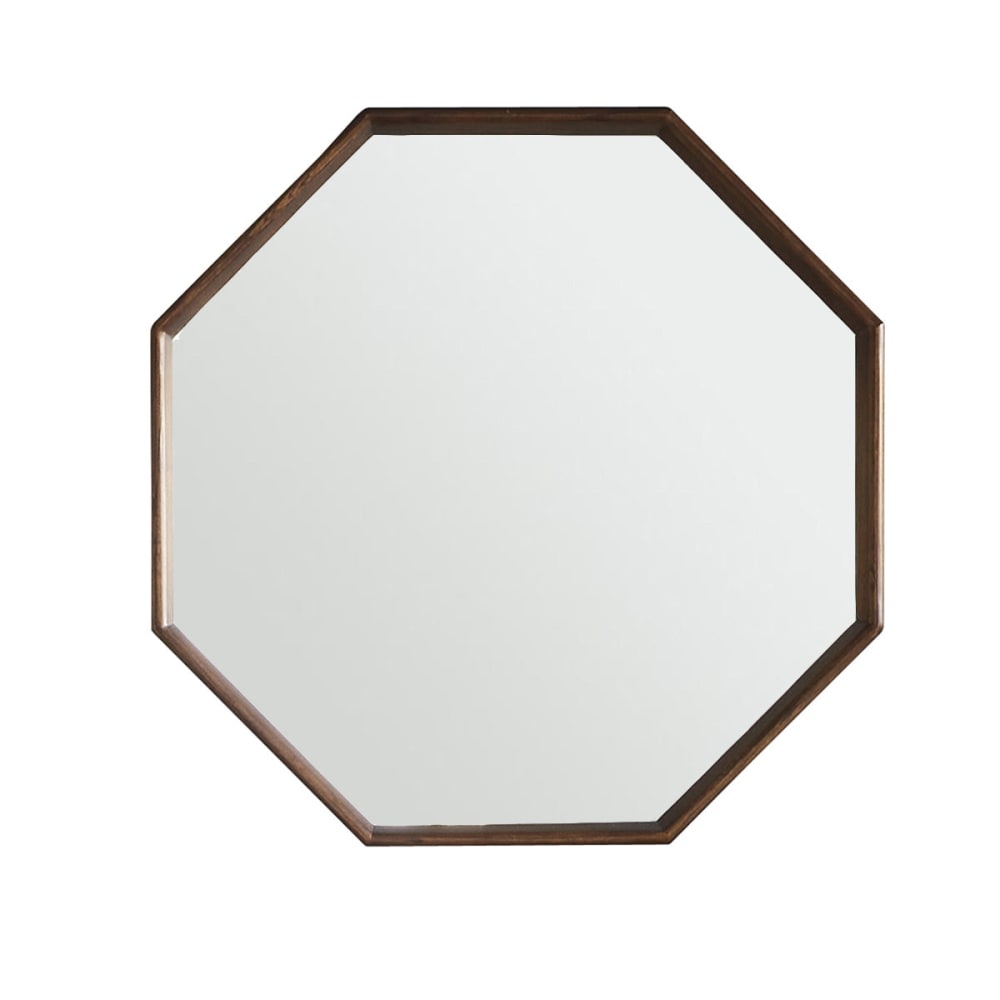 Miroir en mindi massif octogonal 60 cm - Maisons du Monde
