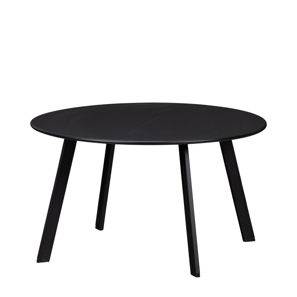 Table basse en métal noir