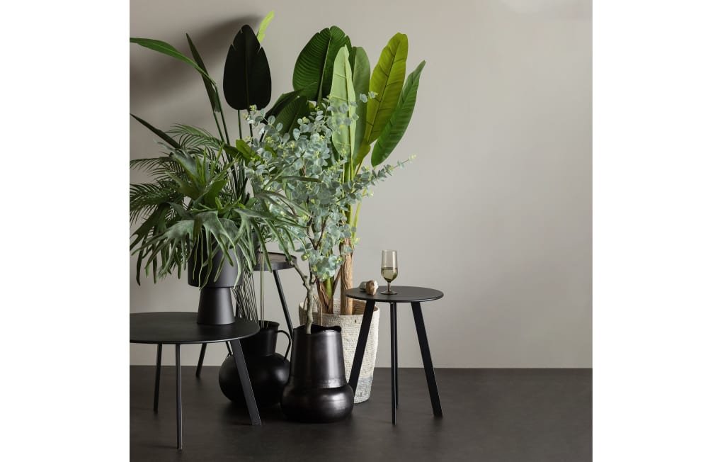 Table basse en métal noir - Maisons du Monde