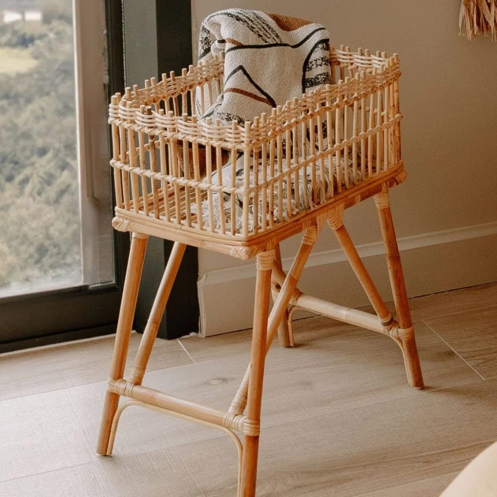 Porte-revues en rotin 65x45x23 - Maisons du Monde