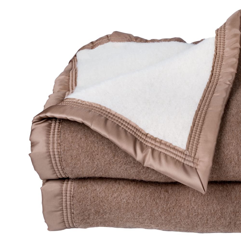 Manta doble cara 100% lana - Maisons du Monde