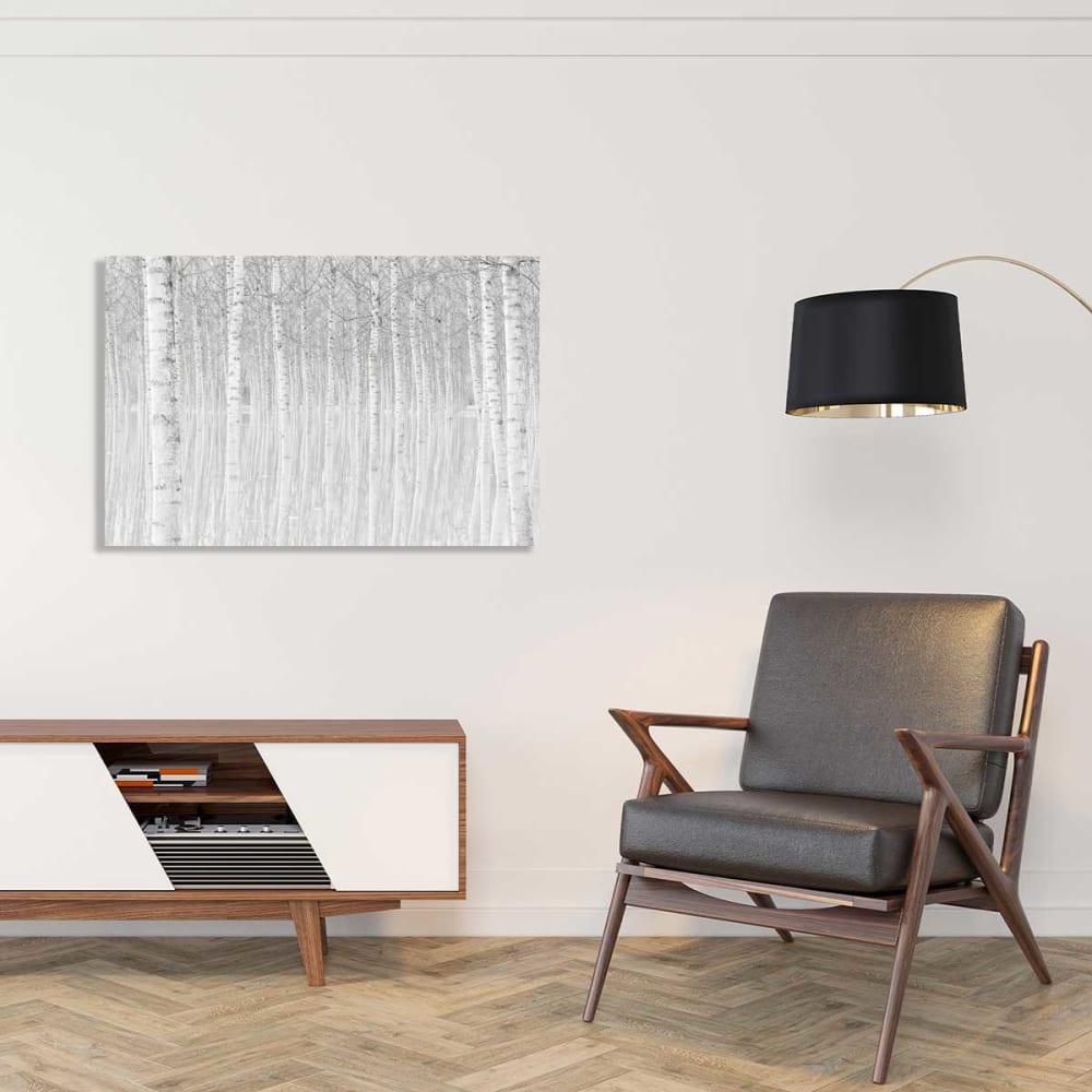 Tableau nature perspective trees toile imprimée 120x80 cm - Maisons du Monde