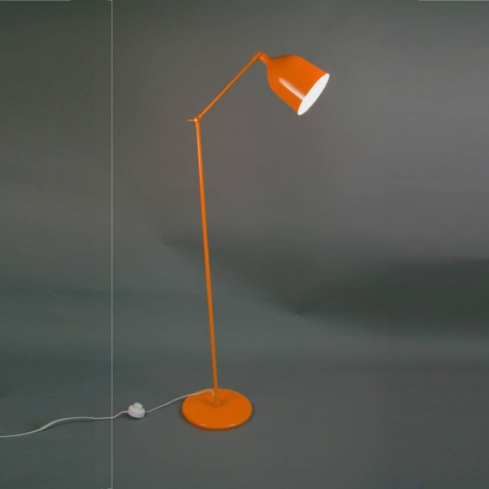 Lampadaire orange H162cm - Maisons du Monde