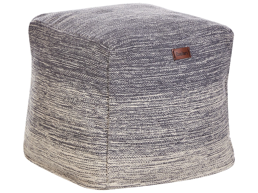 Pouf Aus Baumwolle L40 Cm, Grau