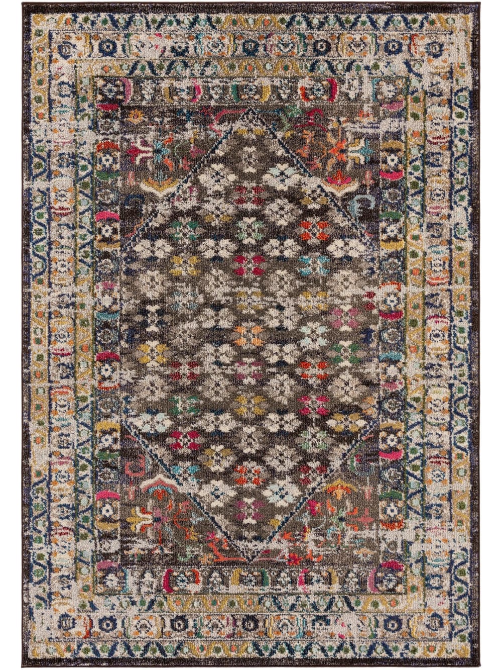 tapis multicouleur 80x150