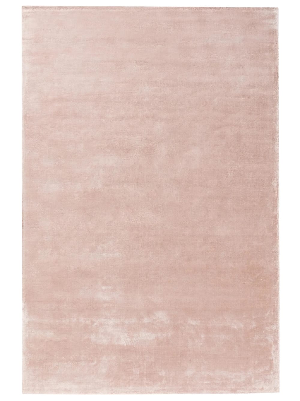 Alfombra viscosa rosa 80x150