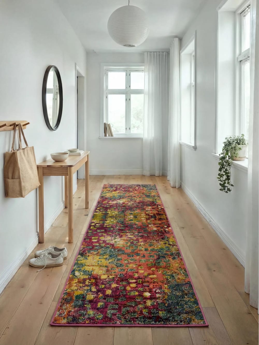 Tapis de couloir multicouleur 70x240 — vue 3