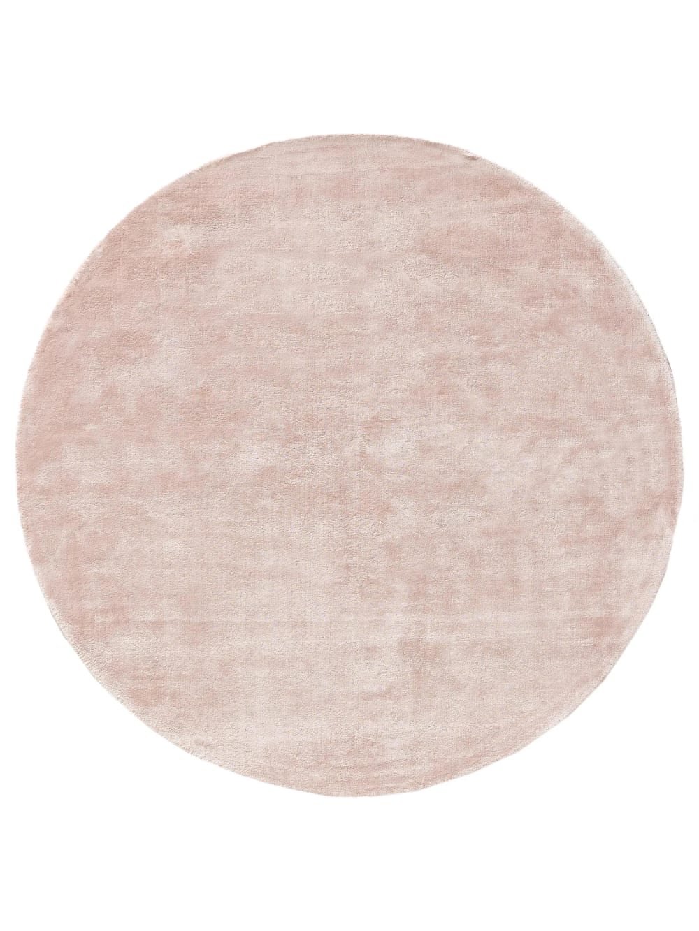 Tappeto in viscosa rotondo rosa ø 160 rotondo - Benuta