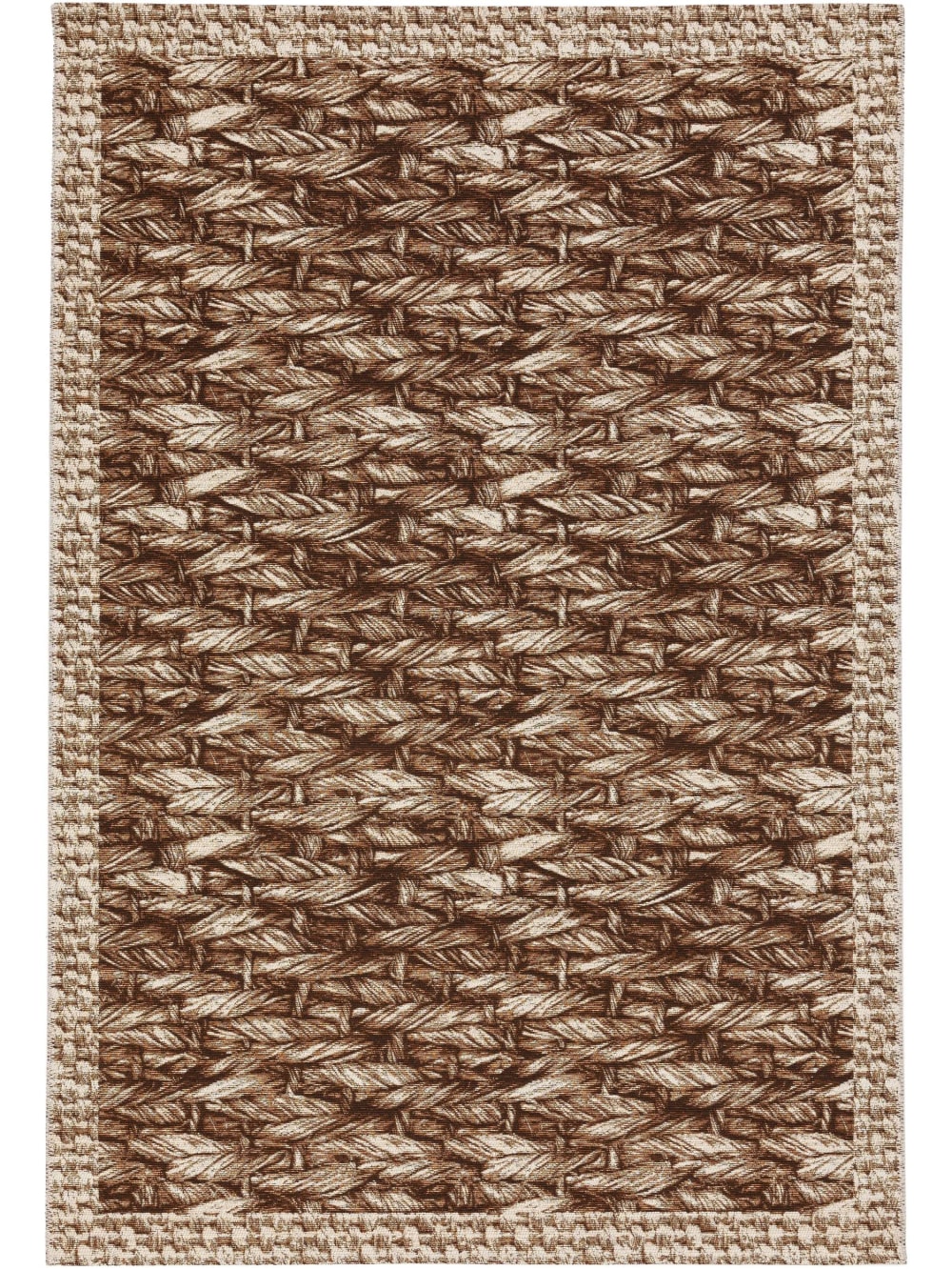 Tappeto per interno ed esterno crema/beige 160x235 - Benuta
