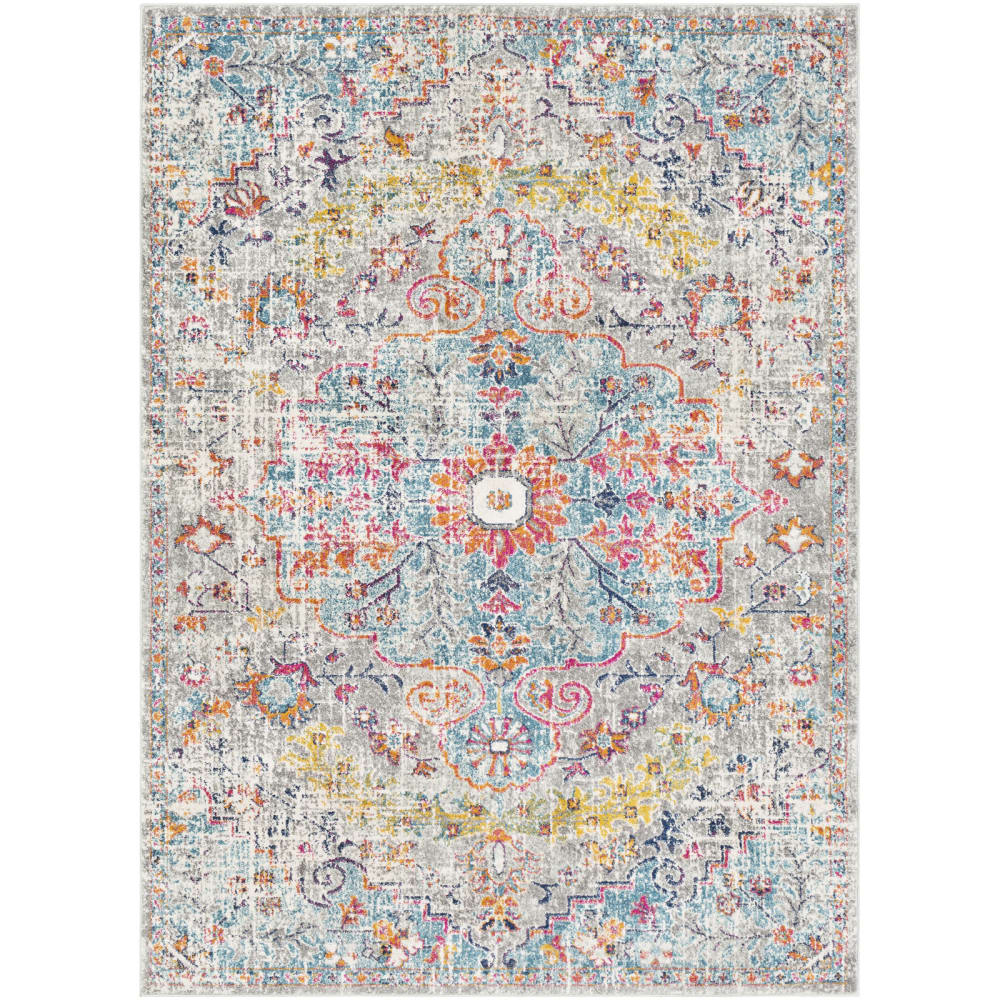 Tappeto vintage orientale multicolore/grigio 120x170 - Livabliss