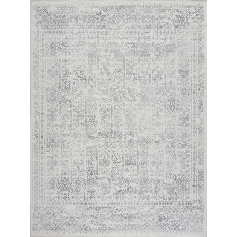 Tappeto vintage orientale avorio/grigio 160x215 - Livabliss