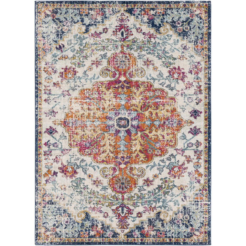 Tappeto vintage orientale multicolore/arancione 200x275 -