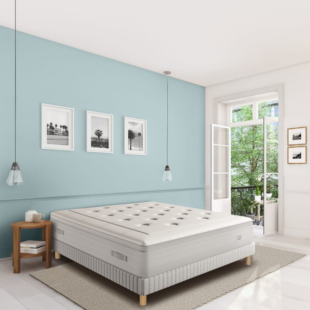 Matelas reflexion 160x200, hybride, ferme, h33 - Maisons du Monde