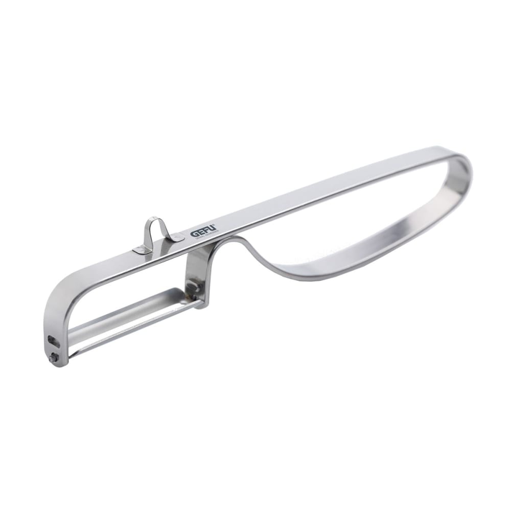GEFU Économe en acier inoxydable argent style contemporain Argenté