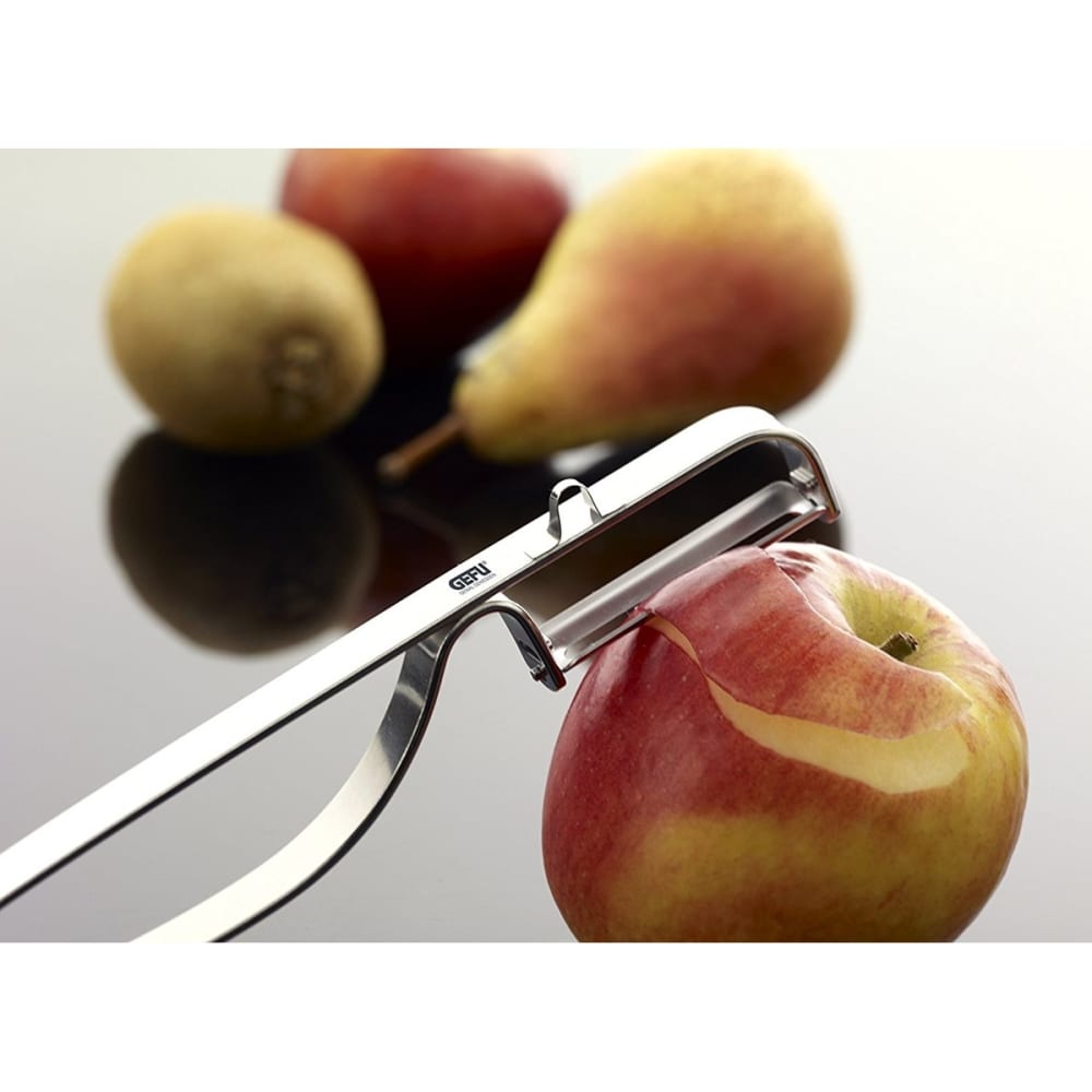 Pelaverdure a pendolo acciaio inox argento - GEFU