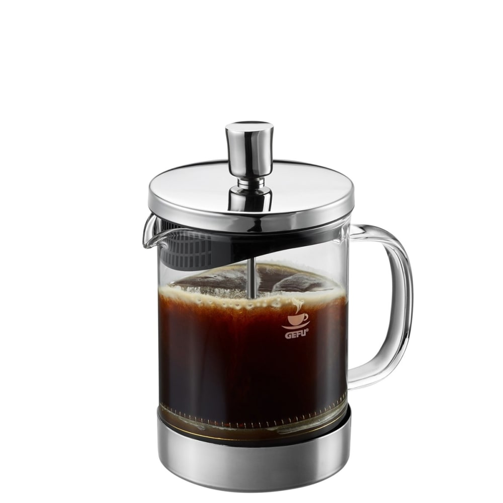 Cafetière en acier inoxydable argent 600ml
