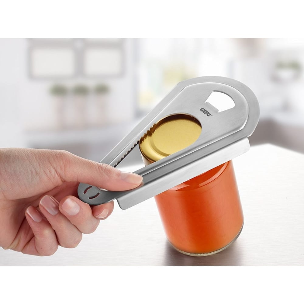 Apritutto multifunzionale 4 in 1 acciaio inox - GEFU