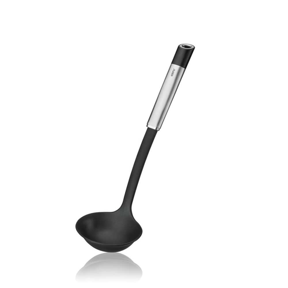 Louche nylon en acier inoxydable argent Louche nylon en acier inoxydable argent
