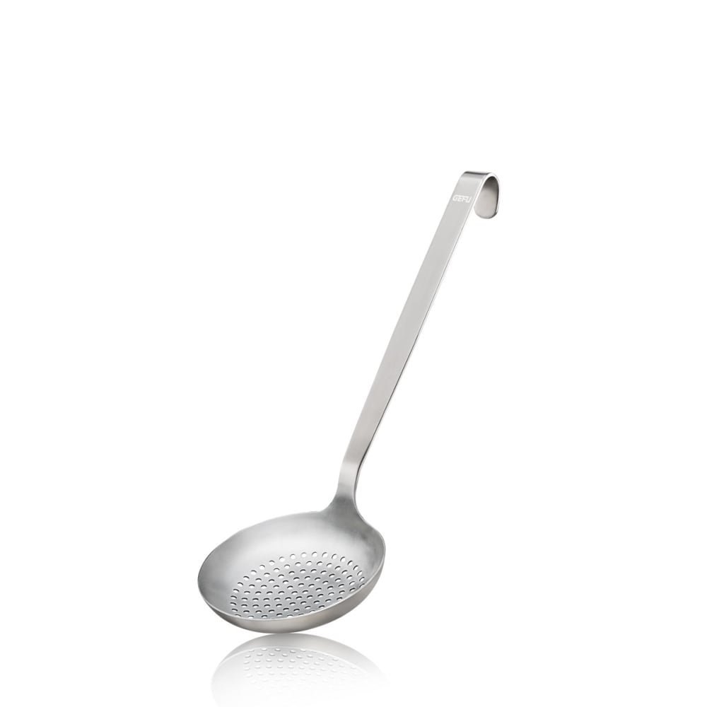 Ecumoire en acier inoxydable argent