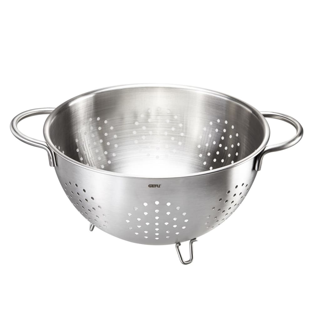 GEFU Passoire en acier inoxydable argent 24cm style vintage Argenté