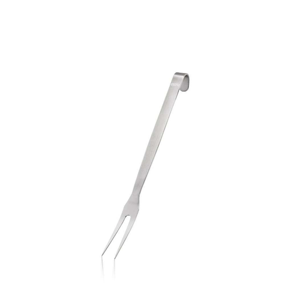 Fourchette à viande en acier inoxydable argent Fourchette à viande en acier inoxydable argent