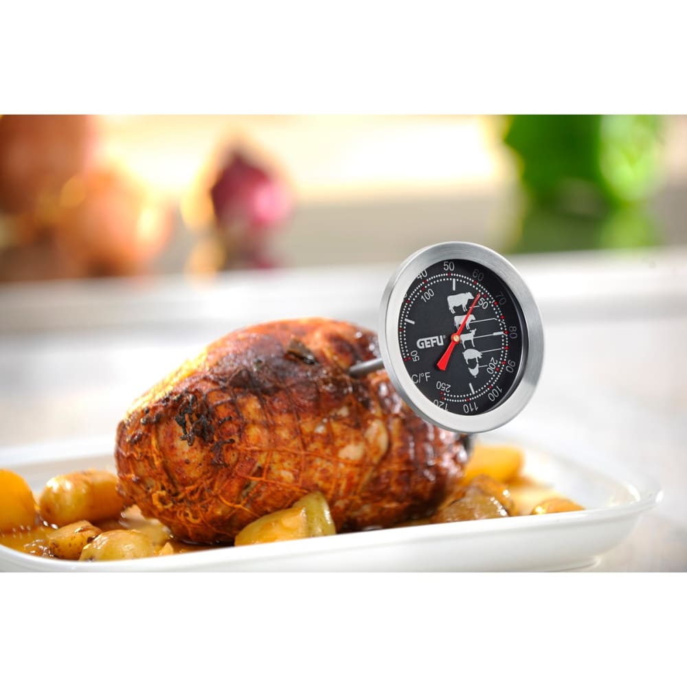 Termometro per arrosto acciaio inox nero/argento - GEFU