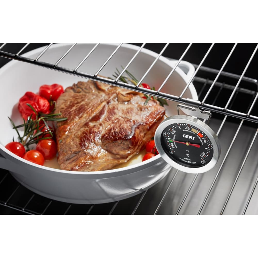 Termometro da forno acciaio inox nero/argento - GEFU