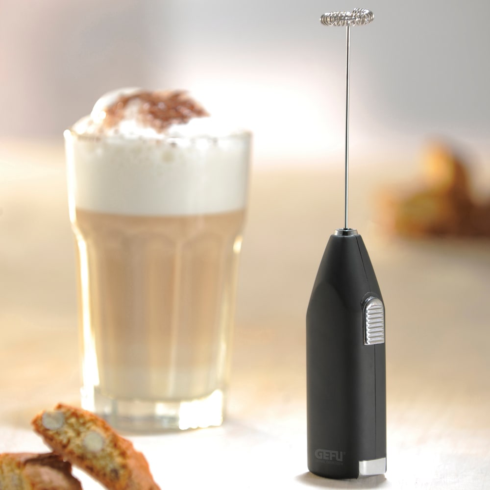 Mousseur à lait en acier inoxydable argent - Maisons du Monde