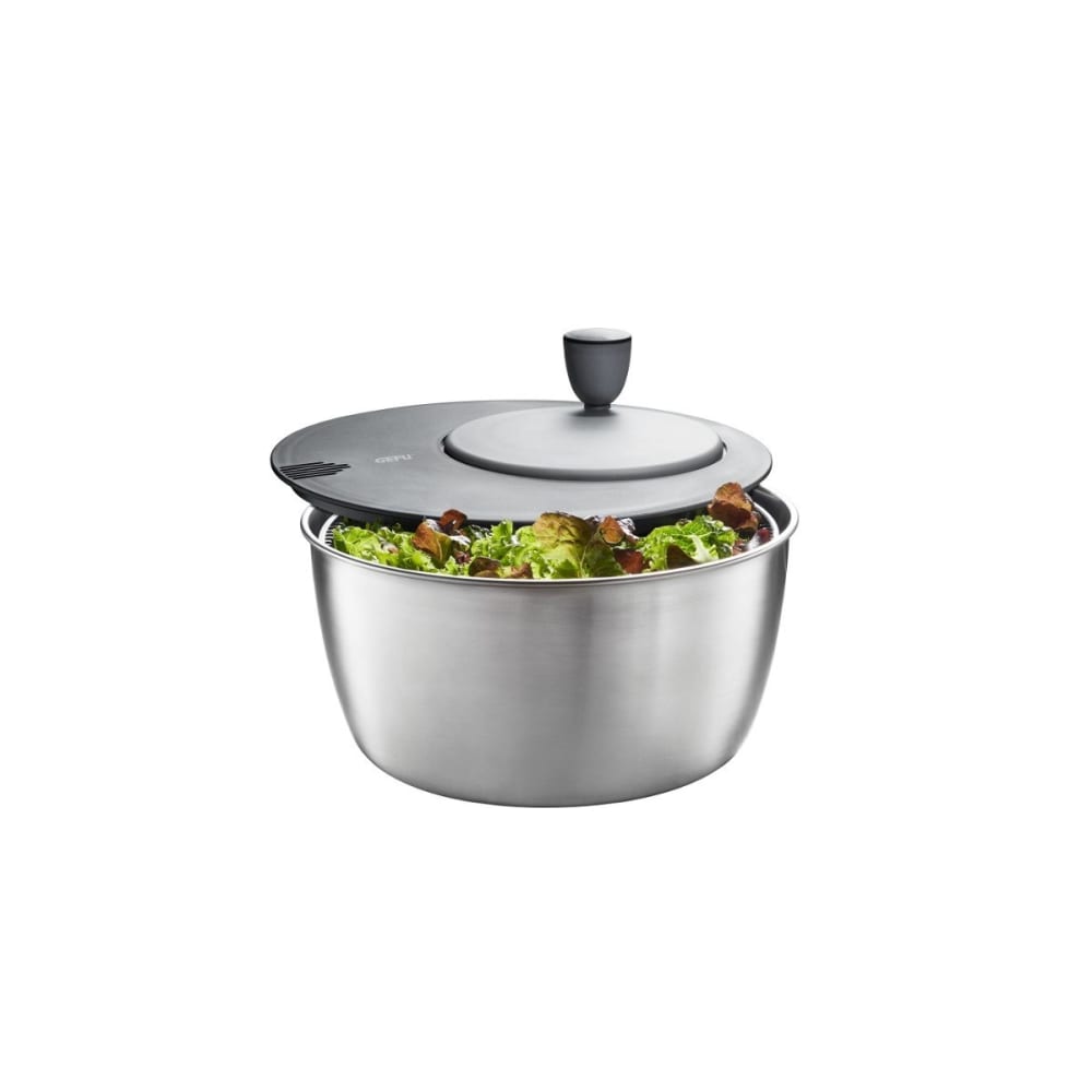 Essoreuse à salade acier inoxydable en ABS argent