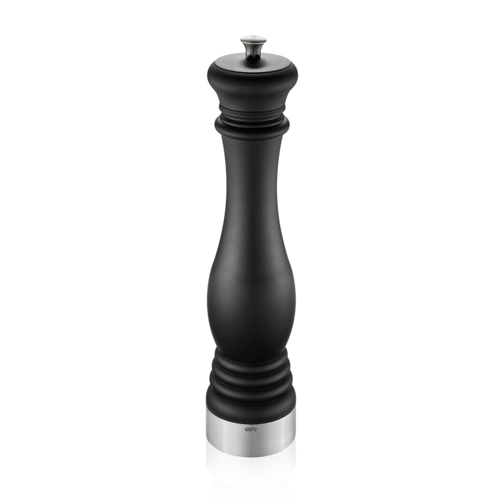 Moulin à sel ou poivre en ABS argent H33cm