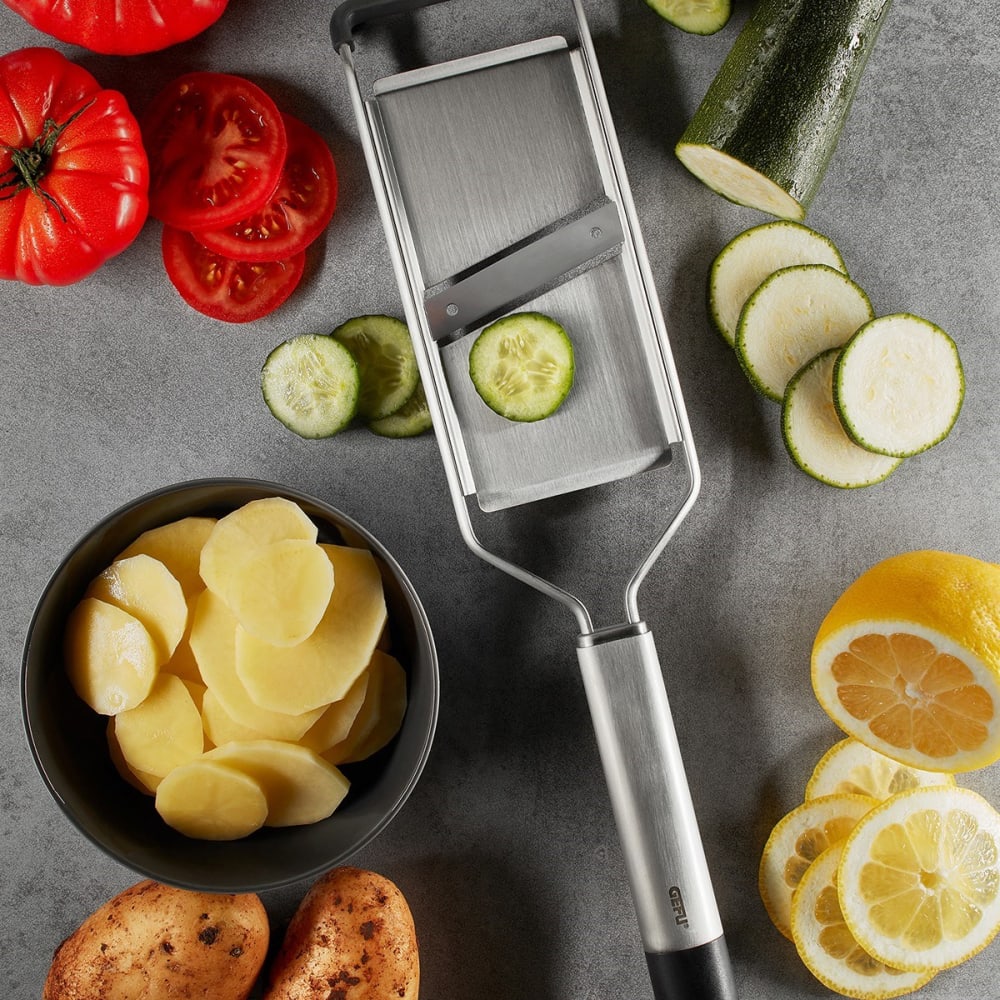 Affettaverdure e affettapatate acciaio inox - GEFU