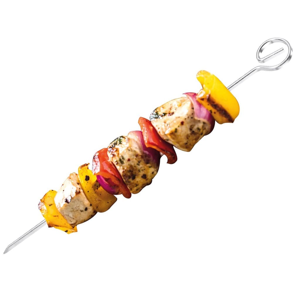 Pics à brochette en acier inoxydable argent - Maisons du Monde