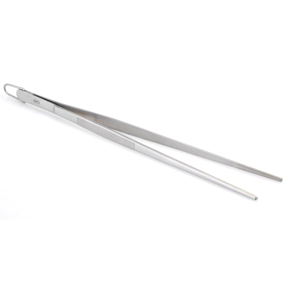Pincette de cuisine en acier inoxydable argent