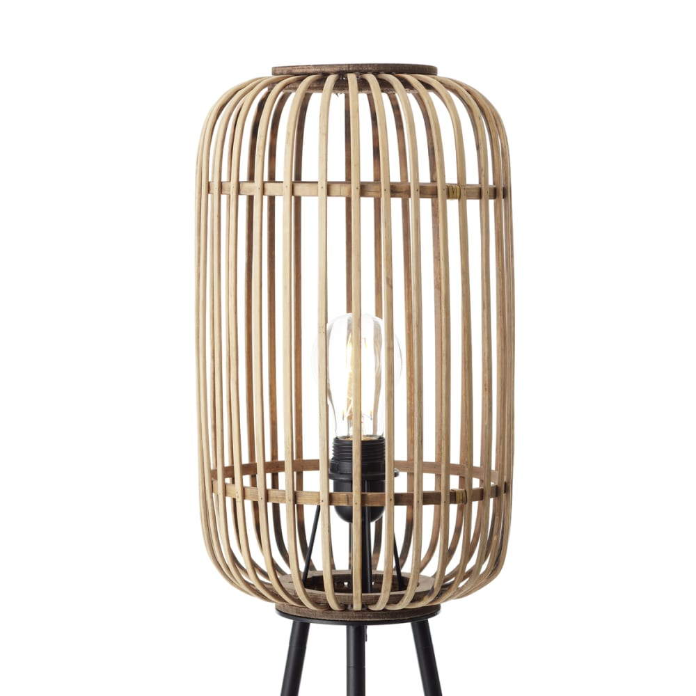 Lampadaire en bois H130cm