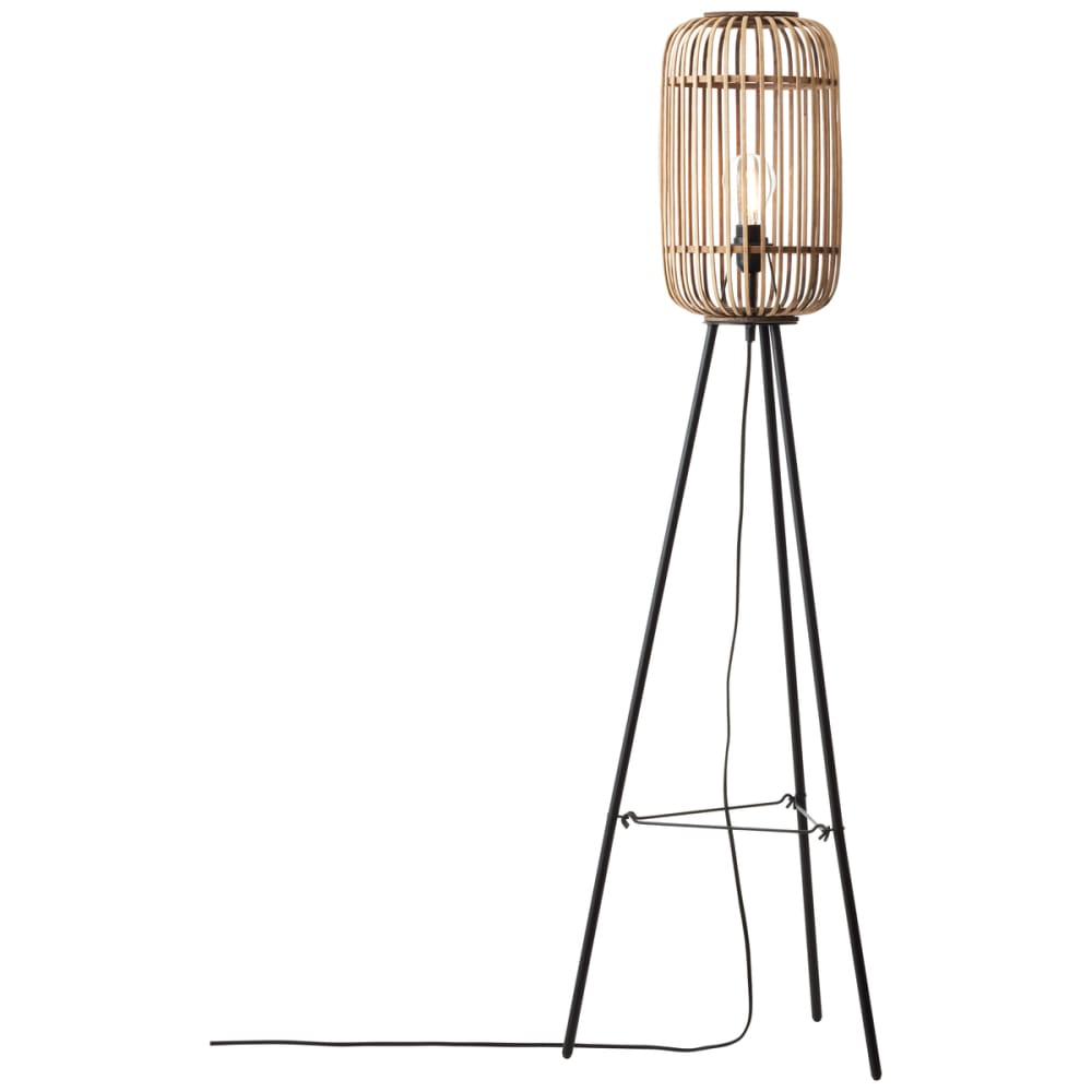 Lampadaire en bois H130cm — vue 4