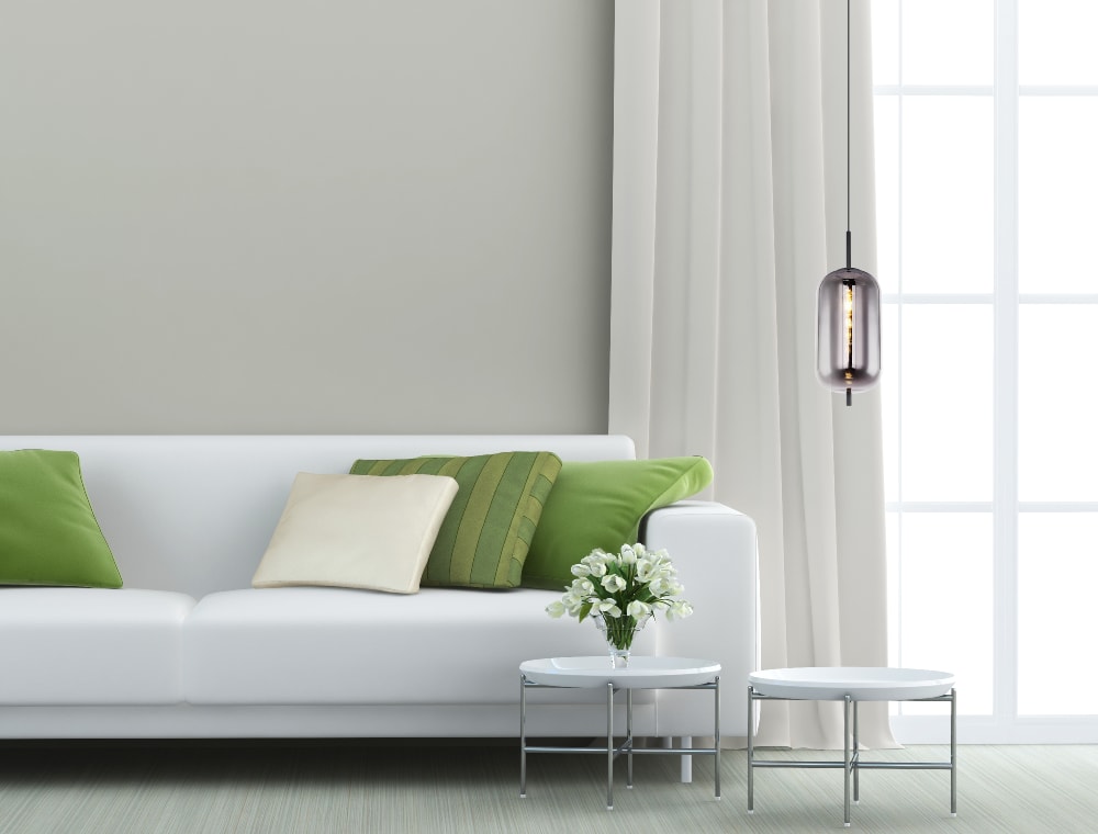 Suspension métal noir, 120cm — vue 4