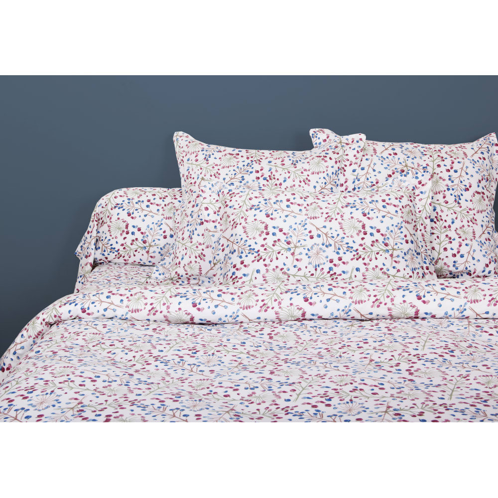 Federa 63x63 cm in raso di cotone - Blanc Avenue