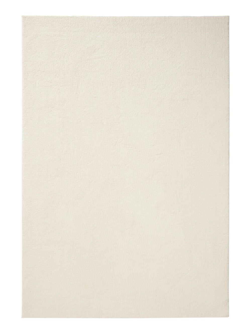Alfombra pelo largo blanco 200x290