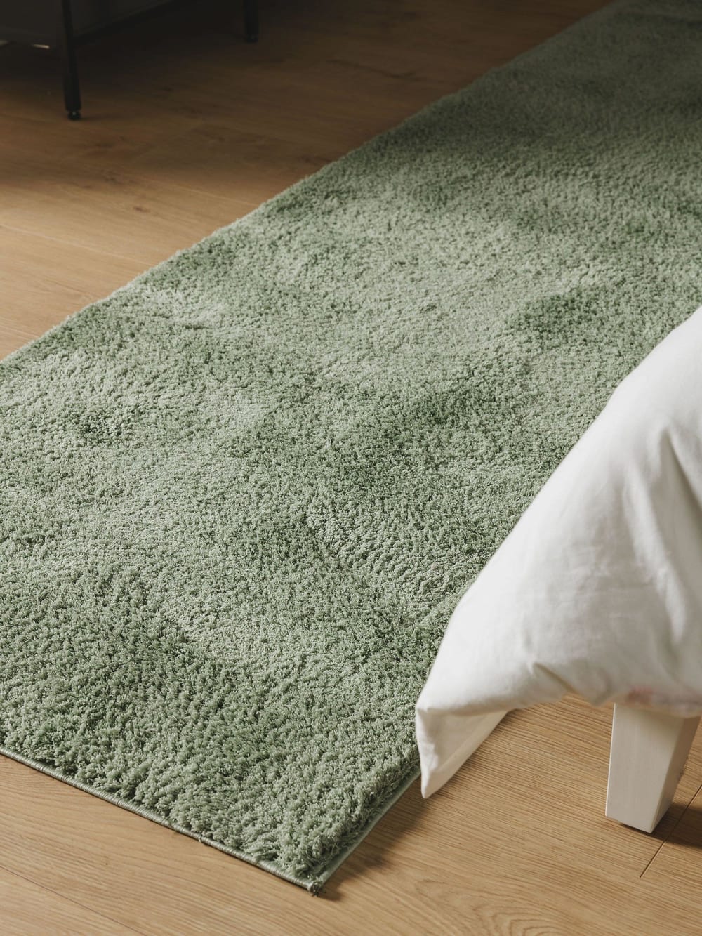 Tapis de couloir vert clair 80x240 — vue 4