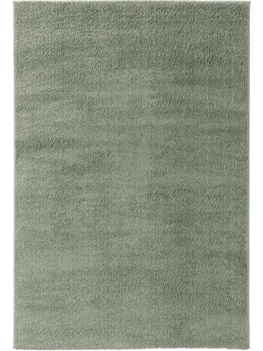 Tapis à poils longs vert clair 160x230