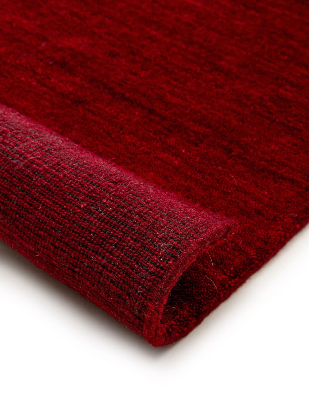 Tapis de couloir en laine rouge 80x300 — vue 4