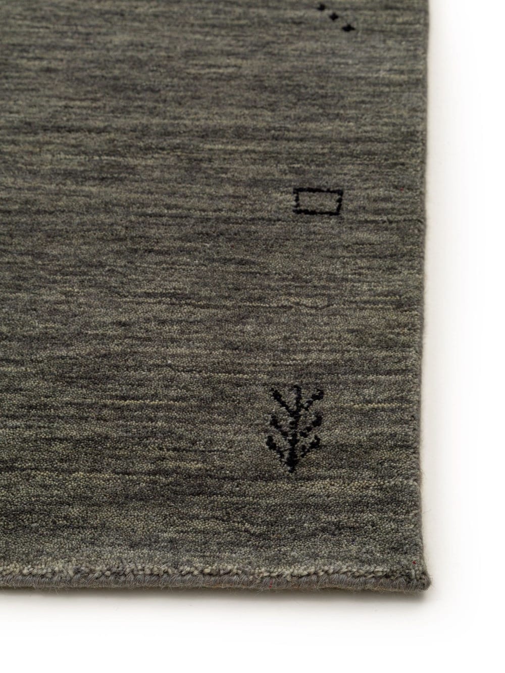 Tapis de couloir en laine gris 80x300 — vue 4